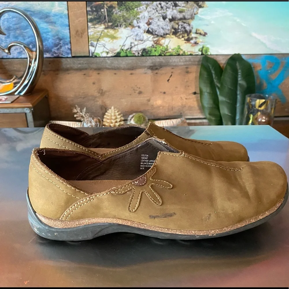 🍀🌸Bass Colton Loafer in Olive Leather🌸🍀